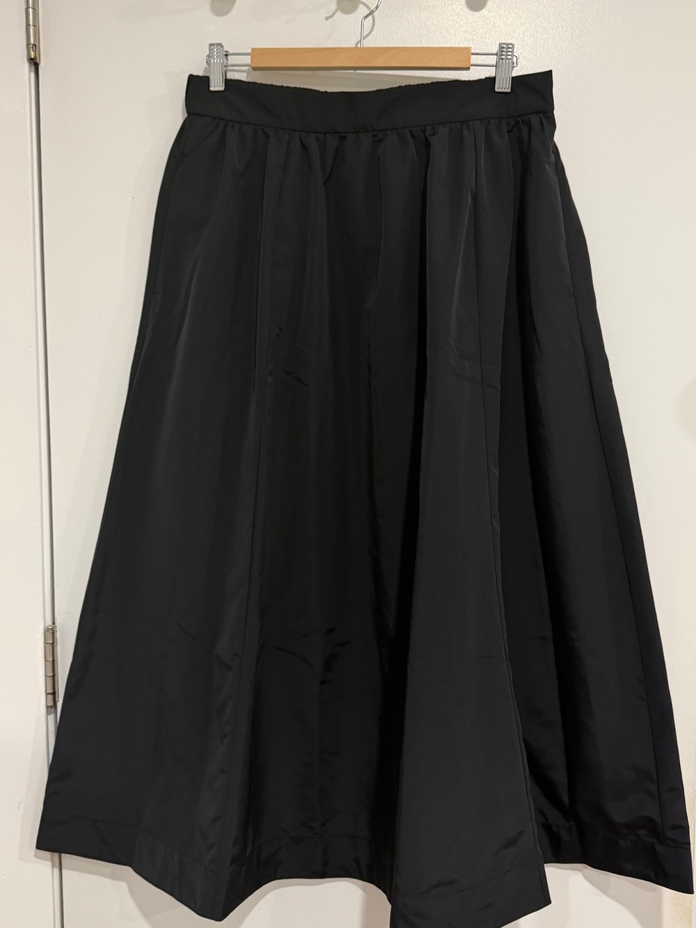 Old Navy Black Full A-Line Skirt
